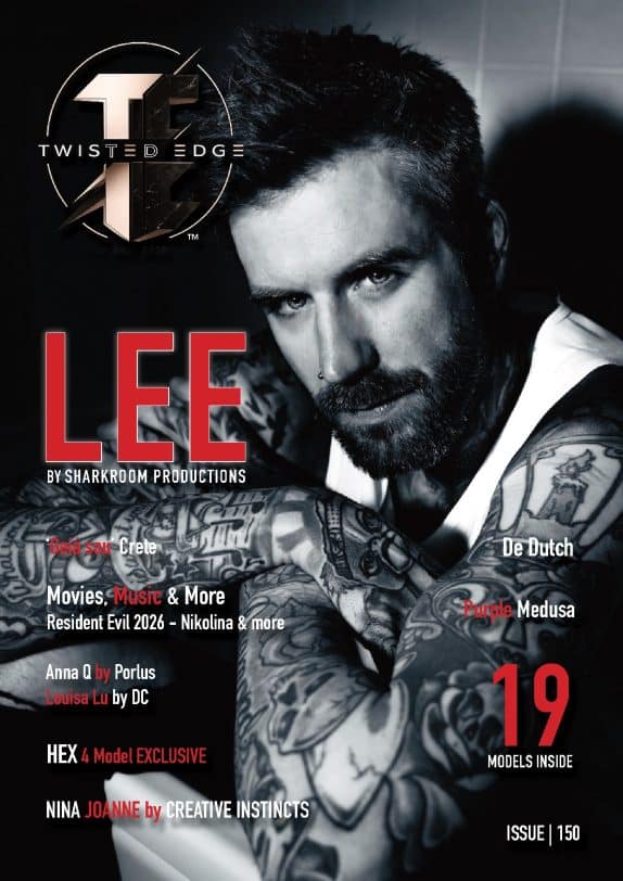 Twisted Edge Magazine - September 2026 - Lee cover featuring Lee