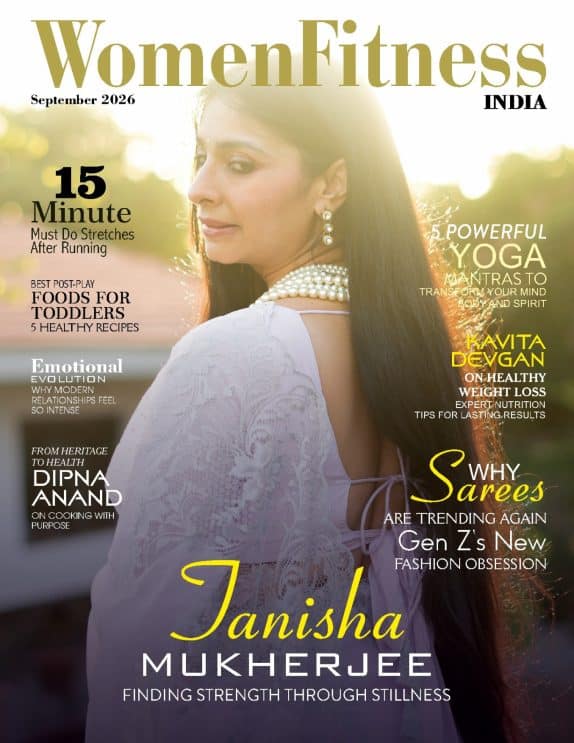 WomenFitness Magazine - September 2026 - Tanisha Mukherjee cover featuring Tanisha Mukherjee