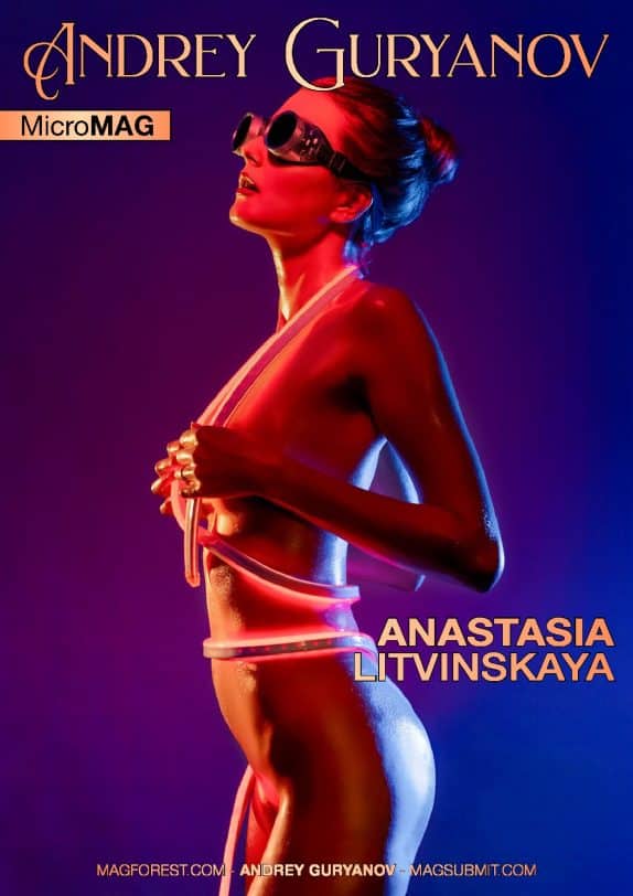 Andrey Guryanov MicroMAG - Anastasia Litvinskaya - Issue 5 cover featuring Anastasia Litvinskaya