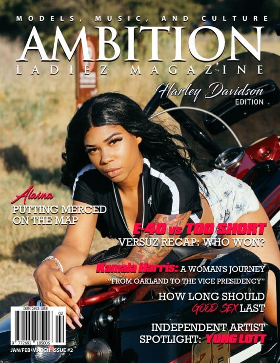 Ambition Ladiez Magazine - February 2021 - Alaina cover