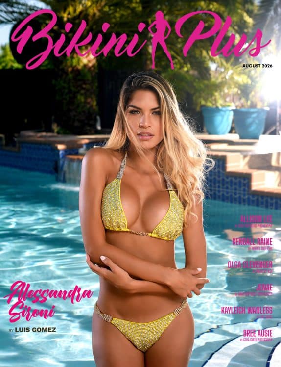 Bikini Plus Magazine - August 2026 - Alessandra Sironi cover