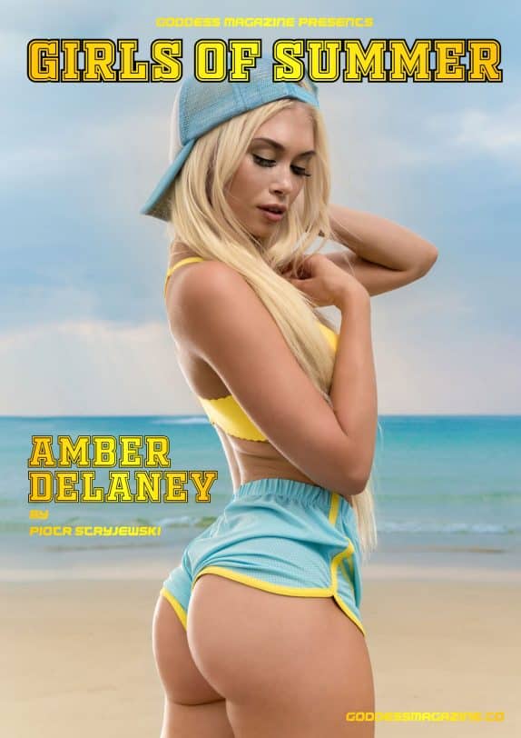 Goddess Magazine - October 2026 - Amber Delaney cover featuring Amber Delaney