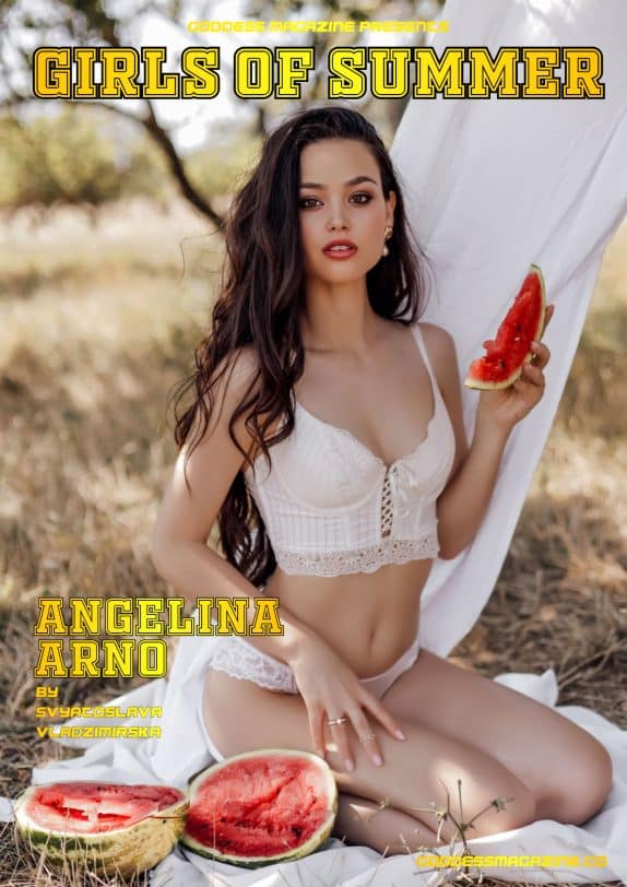 Goddess Magazine - October 2026 - Angelina Arno cover featuring Angelina Arno
