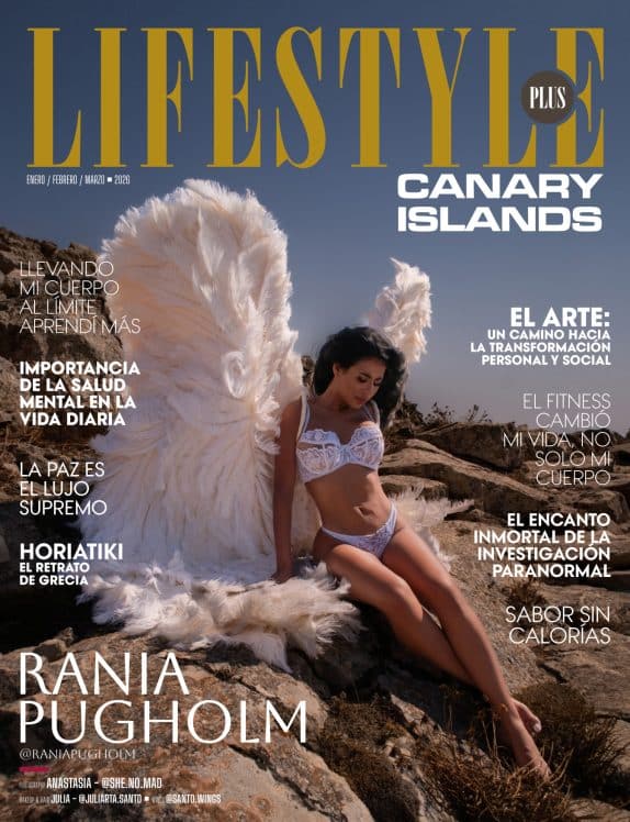 Lifestyle Plus Magazine - Canary Islands - March 2026 - Rania Pugholm cover
