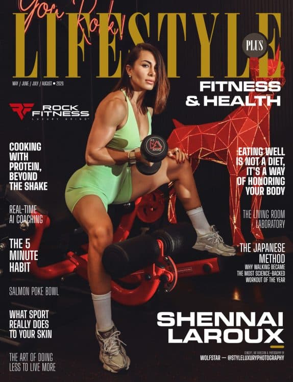 Lifestyle Plus Magazine - Fitness & Health Edition - August 2026 - Shennai Laroux cover