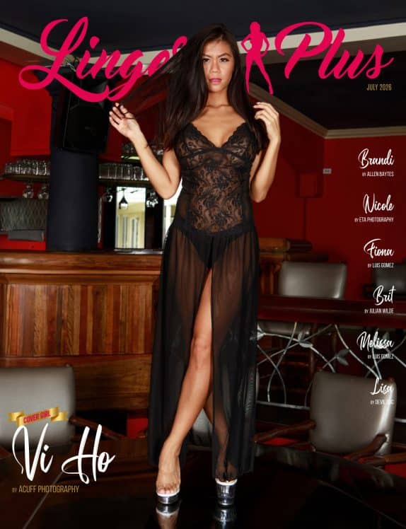 Lingerie Plus Magazine - July 2026 - Vi Ho cover