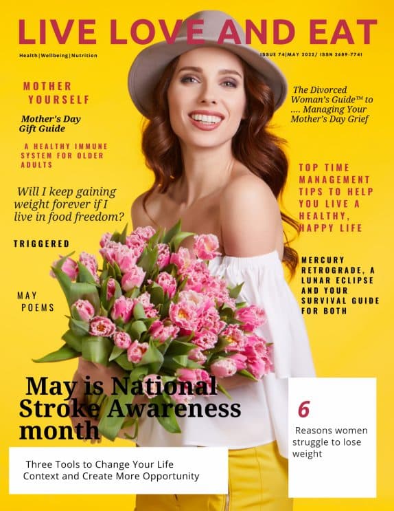 Live Love and Eat Magazine - May 2022 cover