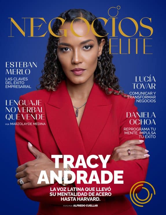 Negocios Elite Magazine - October 2025 - Tracy Andrade cover