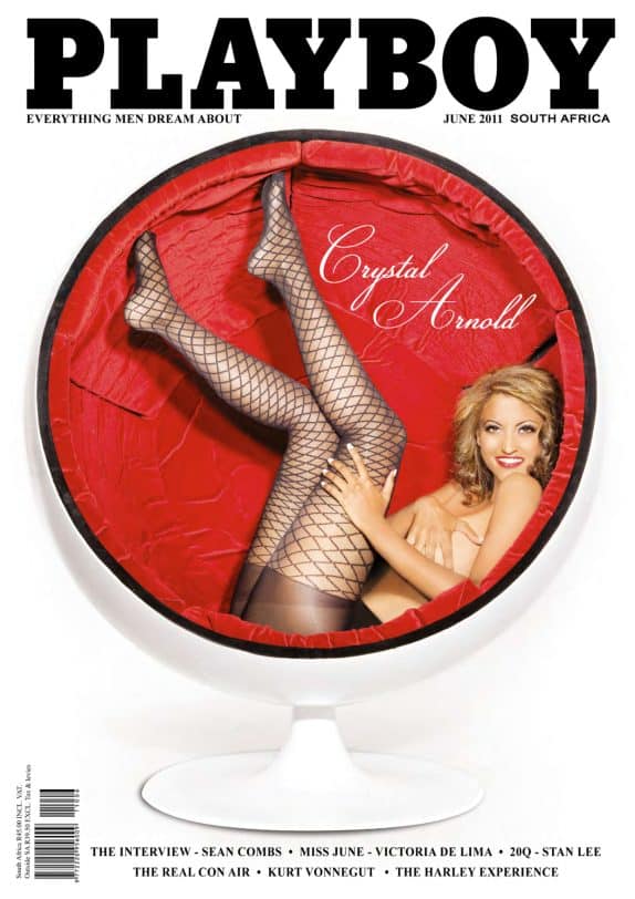 Playboy South Africa Magazine - June 2011 - Crystal Arnold cover