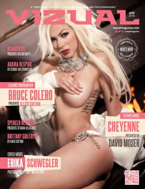 Vizual Magazine - April 2016 - Cheyenne cover