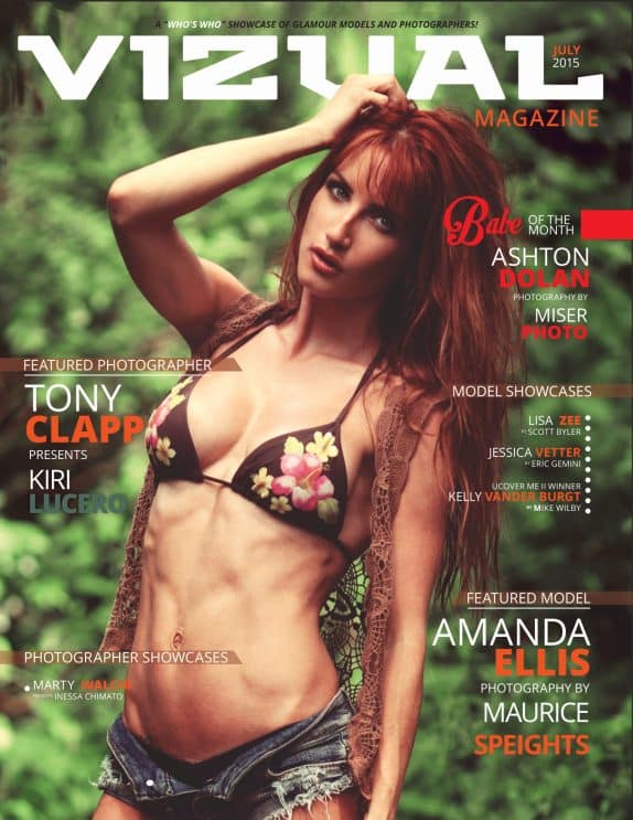 Vizual Magazine - July 2015 - Ashton Dolan cover