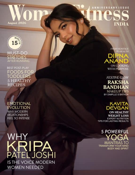 Women Fitness India Magazine - August 2026 - Kripa Patel Joshi cover