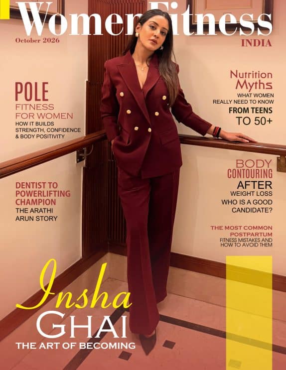 Women Fitness India Magazine - October 2026 - Insha Ghai cover